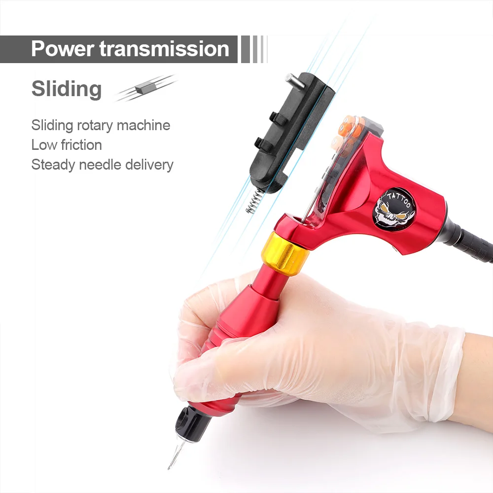 Профессиональная роторная татуировка 8 Вт профессиональная пистолет