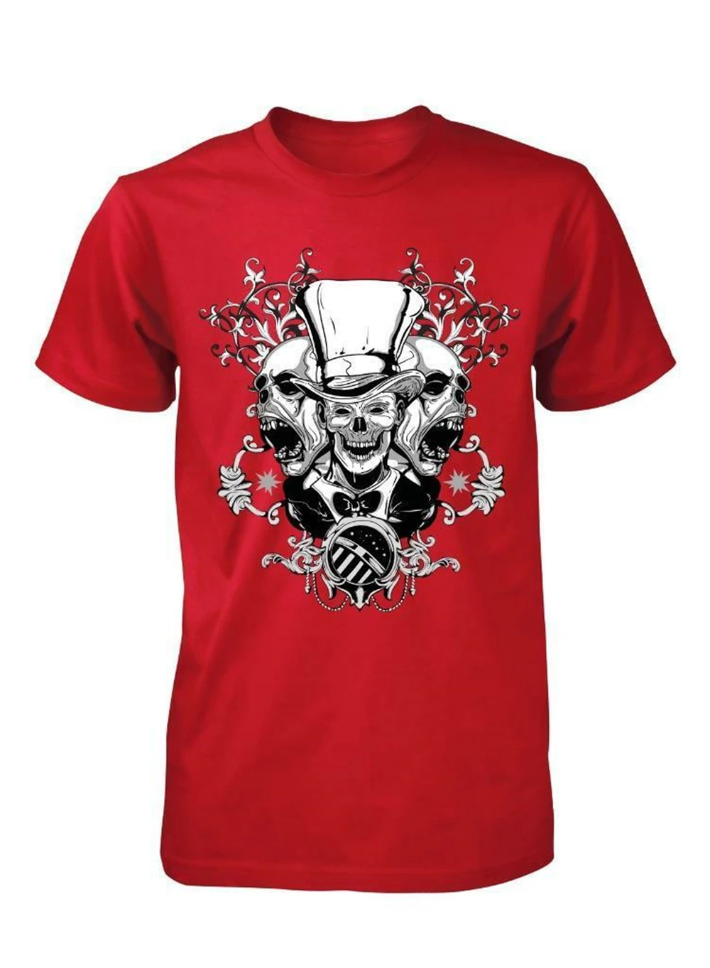 Bnwt/Детская футболка с изображением черепа немертвых зомби и шапками От 3 до 15 лет