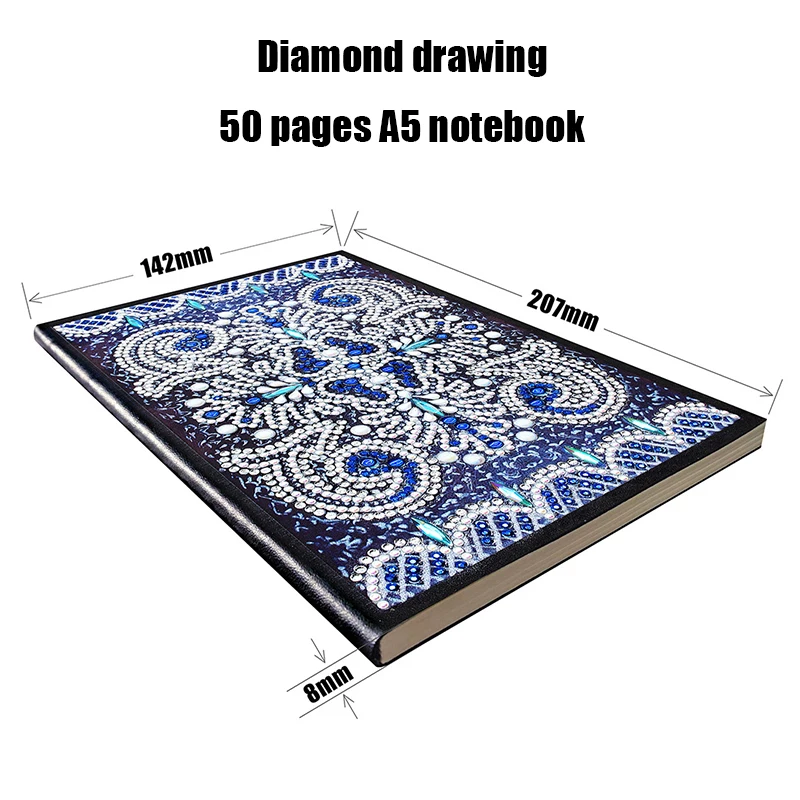 Сделай Сам специальная алмазная живопись 50 страниц Бабочка студенческий блокнот