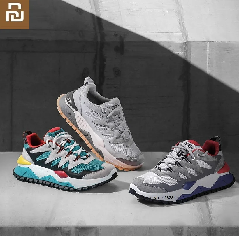 Кроссовки Youpin мужские/женские модная дышащая спортивная обувь в ретро стиле на