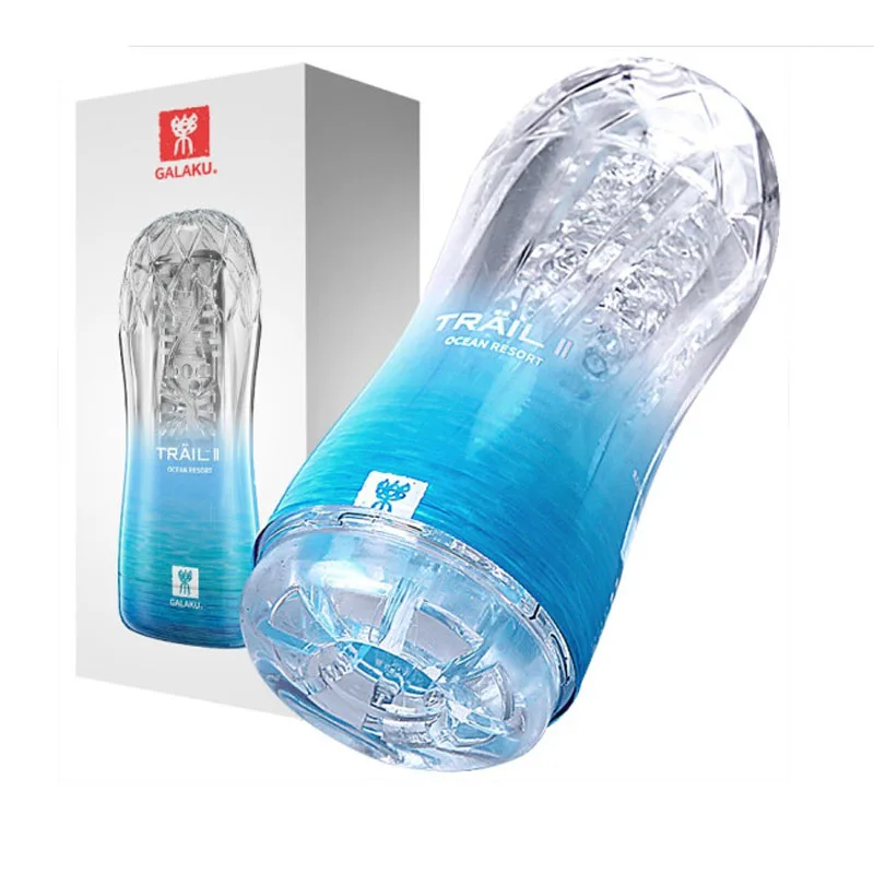 Male Masturbator Cup Soft Pussy Sex Toys Transparent Vagina Adult Endurance Exercise Products Vacuum Pocket for Men | Красота и