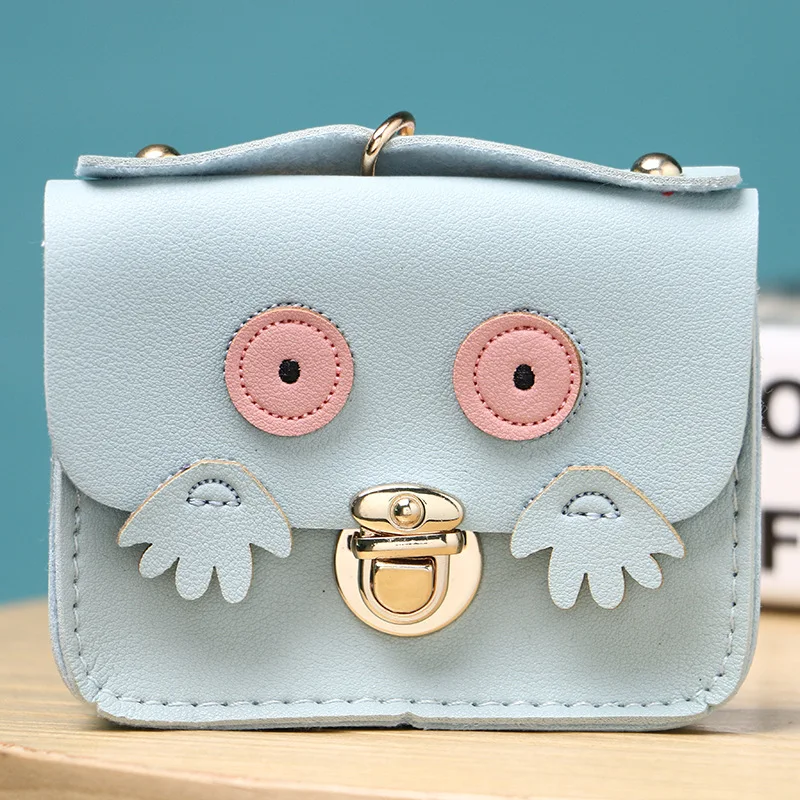Light Blue Style3 Новинка года; Лидер продаж; кошелек из искусственной кожи для девочек; сумка-кошелек с кроликом на одно плечо; маленькая сумочка Для монет; кошелек для мелочи; детская сумка - Цвет: Light Blue Style3