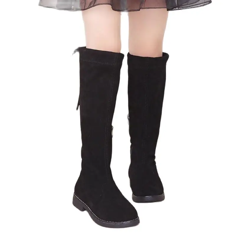 

Длинные сапоги до колена для девочек, детские высокие мартинсы, модель принцессы, детская обувь, детские кроссовки, 2020