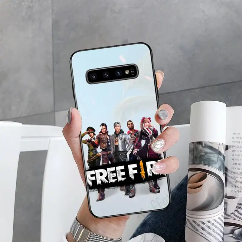 

Free Fire Game Phone Case For Samsung galaxy S 7 8 9 10 20 edge A 6 10 20 30 50 51 70 note 10 plus