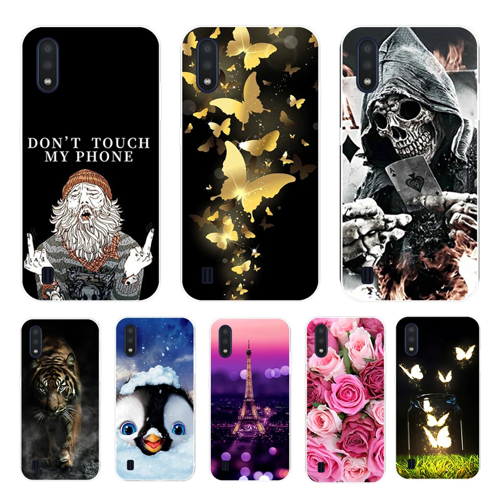 Чехол-накладка для Samsung Galaxy A01, A01, A01, A015, 5,7 дюйма