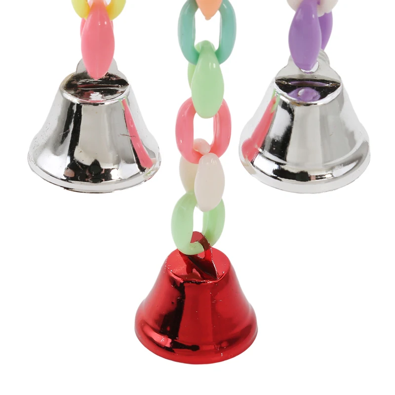 

Colorful Parrot Toys Suspension Hanging Bridge Chain Pet Bird Parrot Chew Toys Bird Toys For Parrots Birds Home Decoration