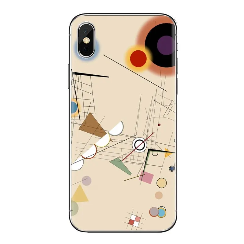 For Xiaomi Redmi 4 3 3S Pro Mi3 Mi4 Mi4i Mi4C Mi5 Mi5S Mi Max Note 2 Phone Cover Housing Wassily Kandinsky Abstract Artistic |