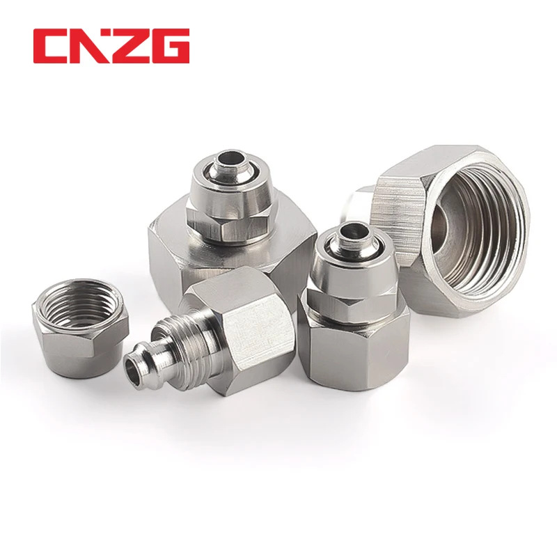 Пневматические Фитинги KPCF Coper 1/8 &quot1/4&quot 3/8 &quot1/2&quot BSP Female вставной быстроразъемный