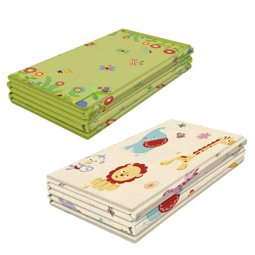 

Детский игровой коврик, безопасный Водонепроницаемый складной детский коврик для ползания, детское игровое одеяло, развивающие игрушки, де...