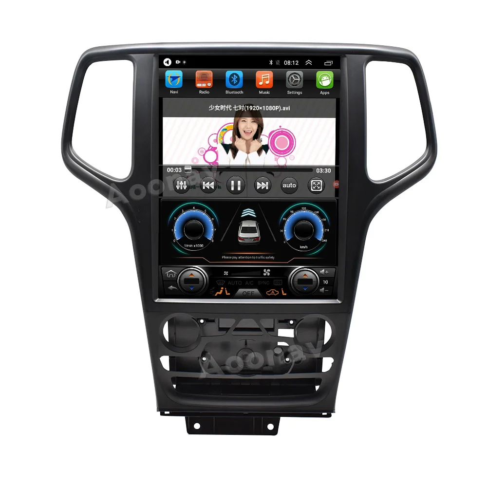 Автомобильная стереосистема для Jeep Grand Cherokee WK2 2014-2019 GPS мультимедийный плеер