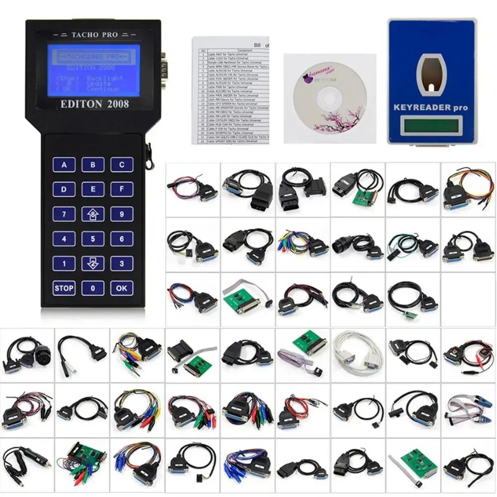 Новая версия KM инструменты Tacho Pro 2008 разблокировка пробег на одометре коррекция