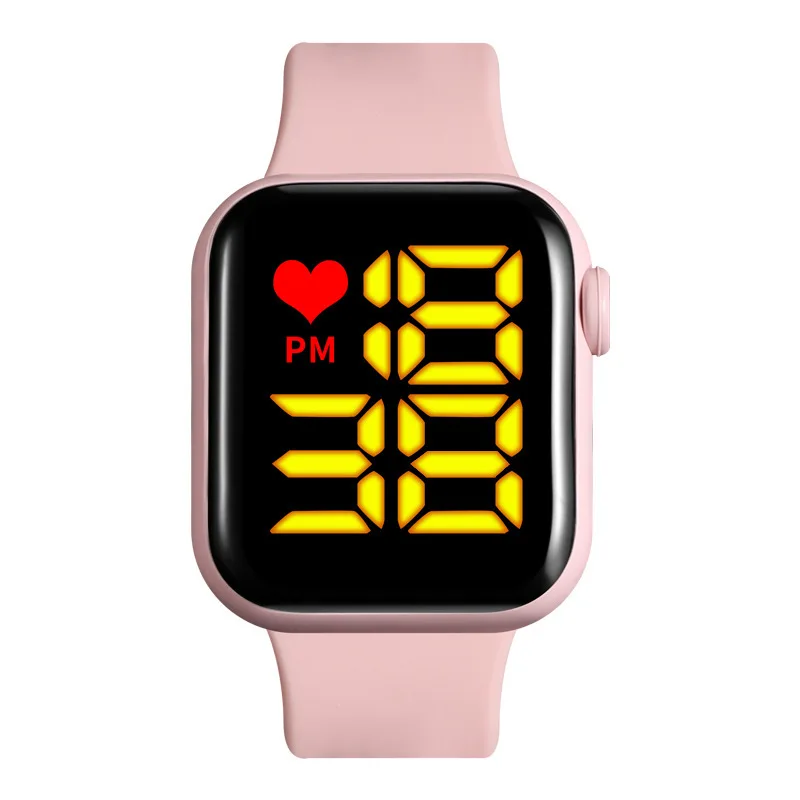 

Новинка 2021, хит, водонепроницаемые цифровые часы, спортивные повседневные светодиодный часы для мужчин и женщин, мужские силиконовые наруч...