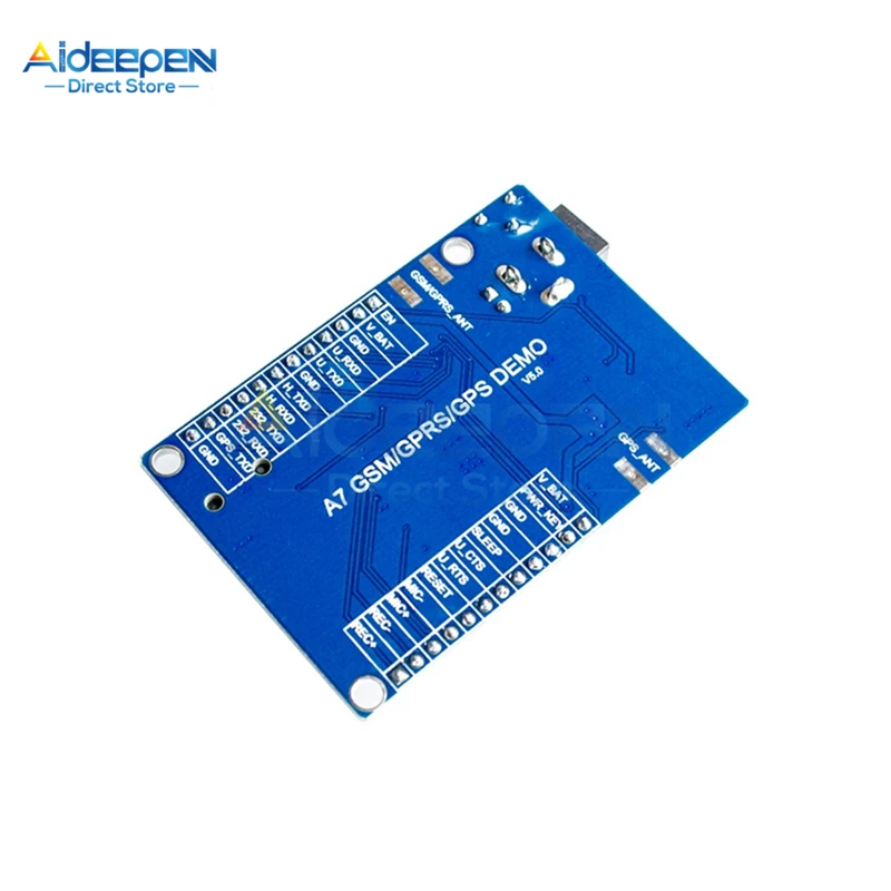 GSM GPRS GPS 3 в 1 модуль DC 5 В-9 беспроводной A7 щит для Arduino STM32 51MCU поддержка голосовых
