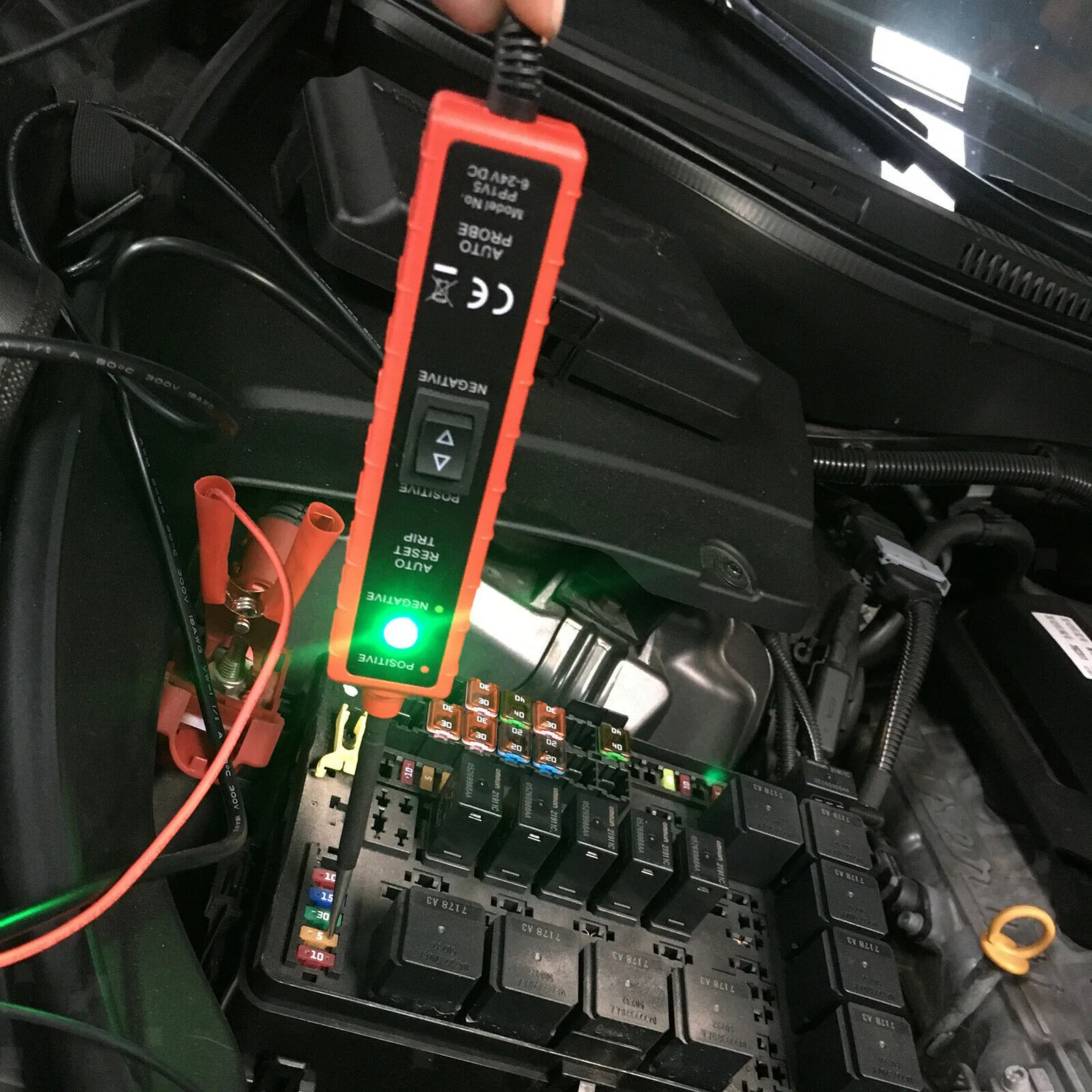 

1PC Electric Circuit Tester Power Probe 6-24V Car Electric Circuit Tester Diagnostic Tool Battery Tester For Probe Circuit Test