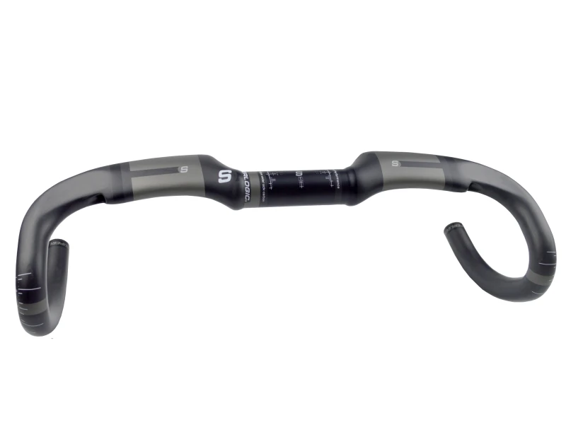 Дешево Руль из углеродного волокна для дорожного велосипеда, 400/420/440 мм