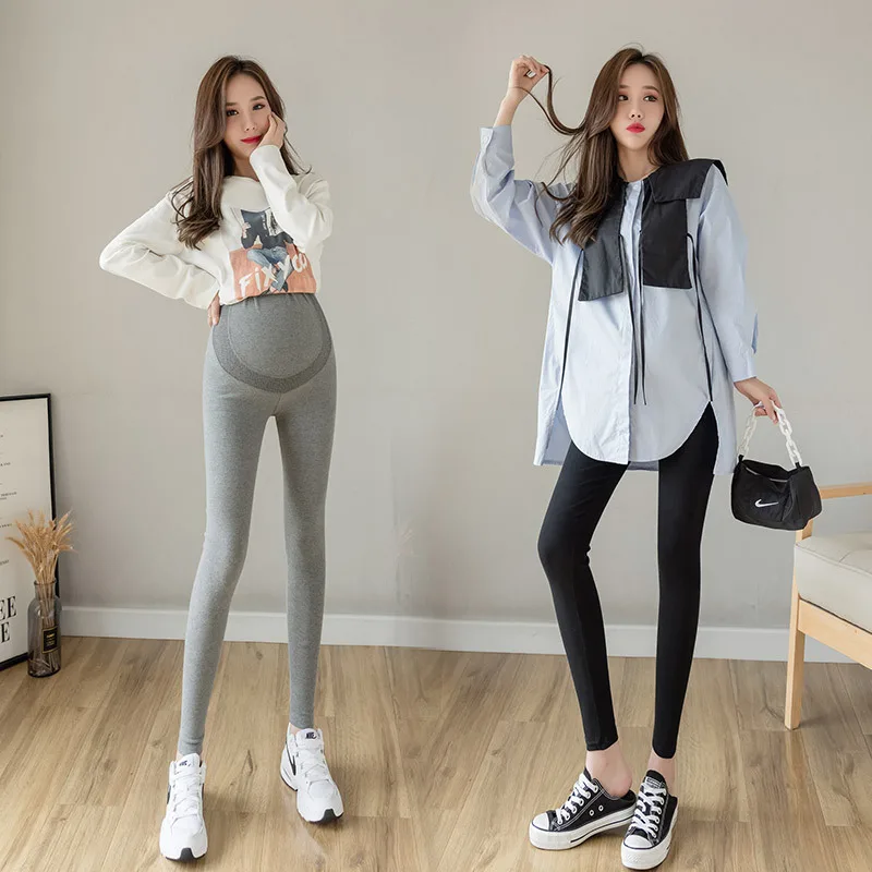 Casual Leggings For Pregnant Women  Maternity Fitness Trousers Skinny  Elastic High Waist Pants Pregnancy Sports Clothes