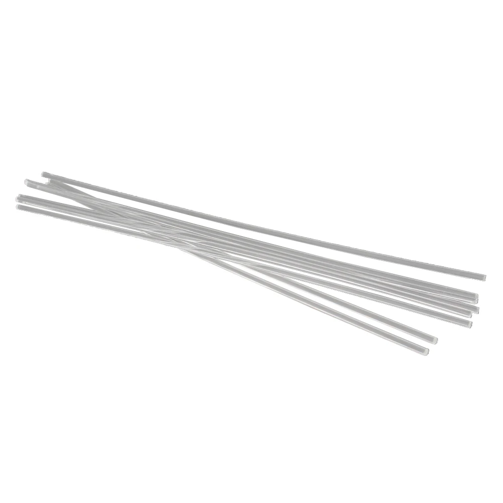 1/2/4/8 шт. новые акриловые стержни Fielect, прозрачный круглый стержень высотой 250/500 мм, диаметр 4/5/6/8 мм, общие аксессуары
