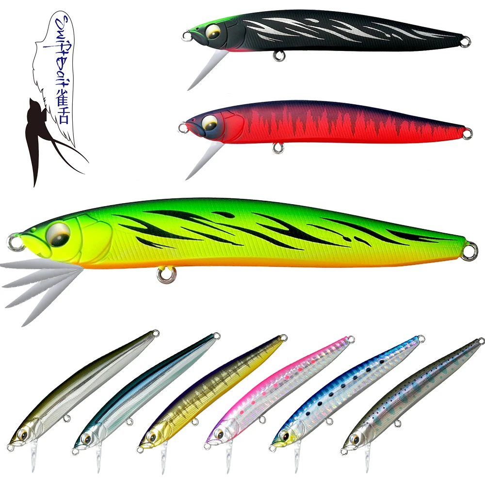 SFT рыболовные приманки 90SP Jerkbait наживки для ловли форели и окуня 2019|Наживки рыбной