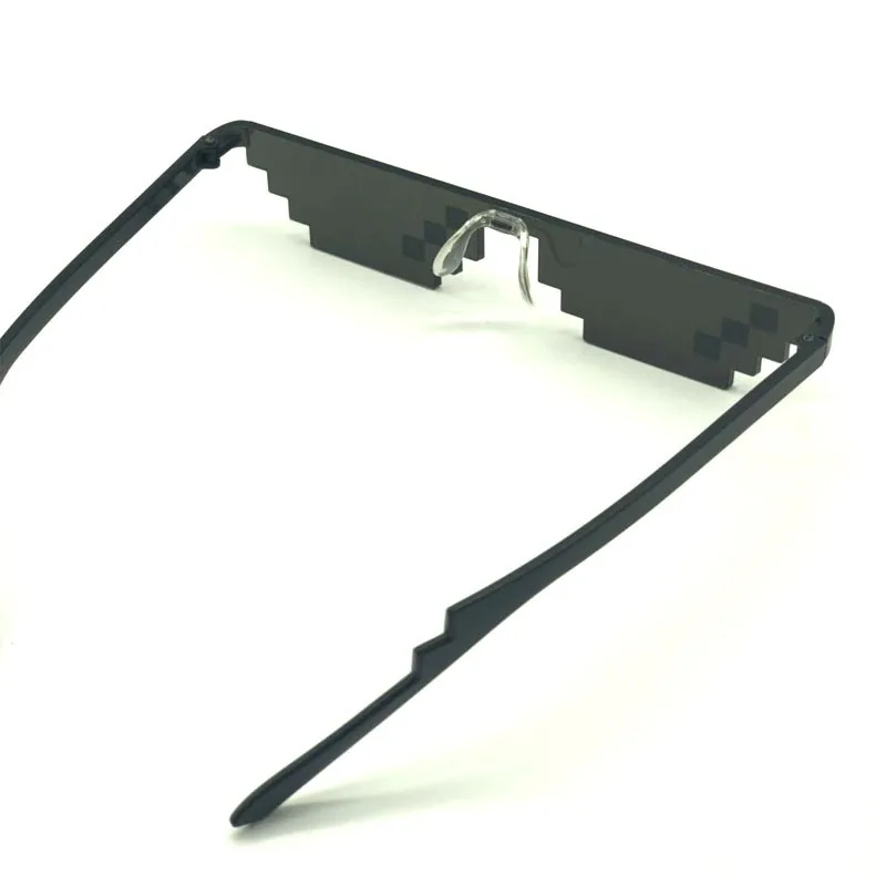 Модные забавные очки мозаика без тени солнцезащитные вечерние Карнавальный