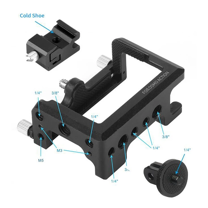 Защитный чехол для экшн-камеры из алюминиевого сплава None for DJI Osmo | Электроника