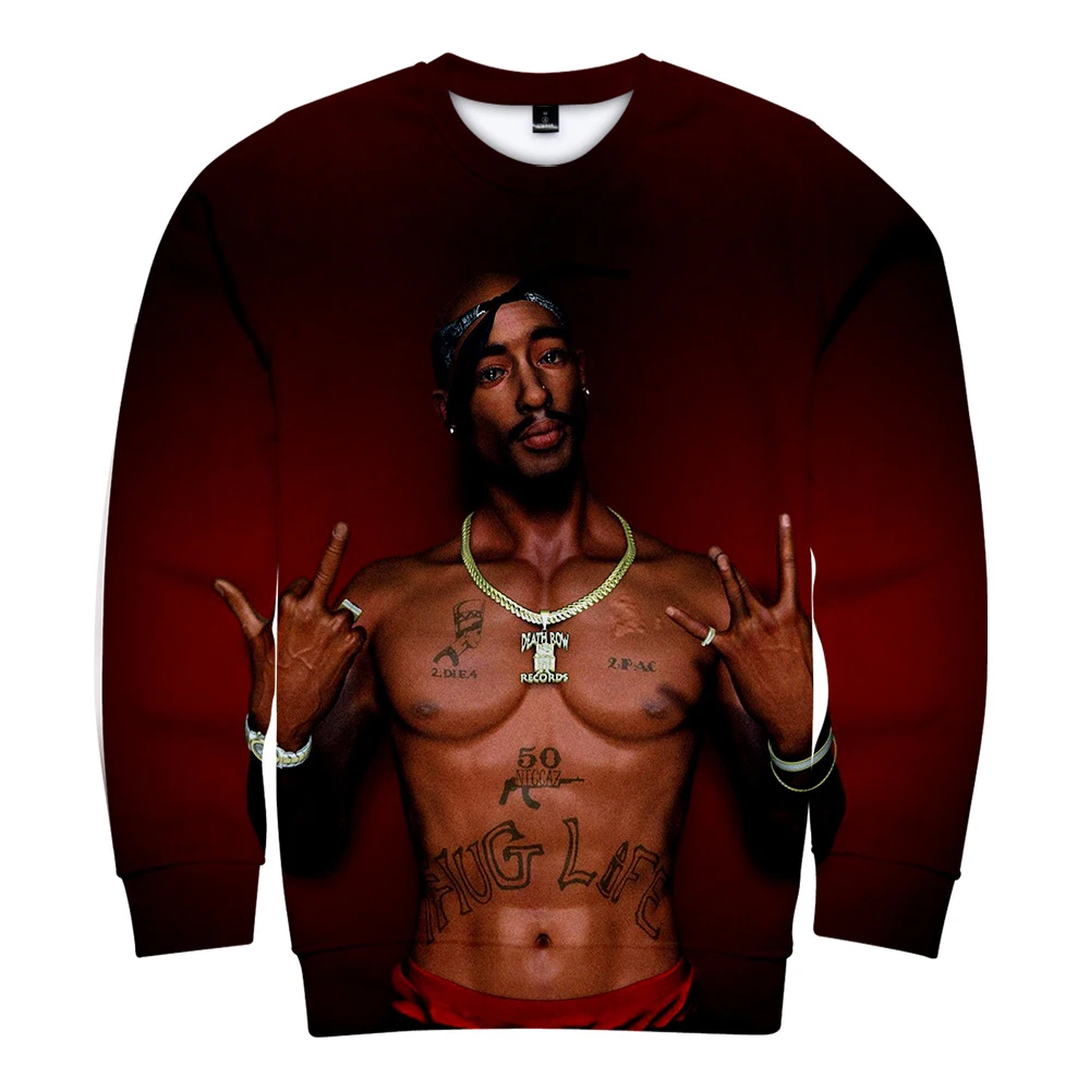 2pac 3D Повседневная Популярная крутая Базовая хип-хоп популярная модная удобная