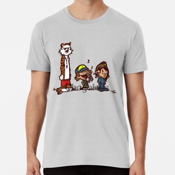 Для мужчин футболка странные Gang женщин футболка|Мужские футболки| |