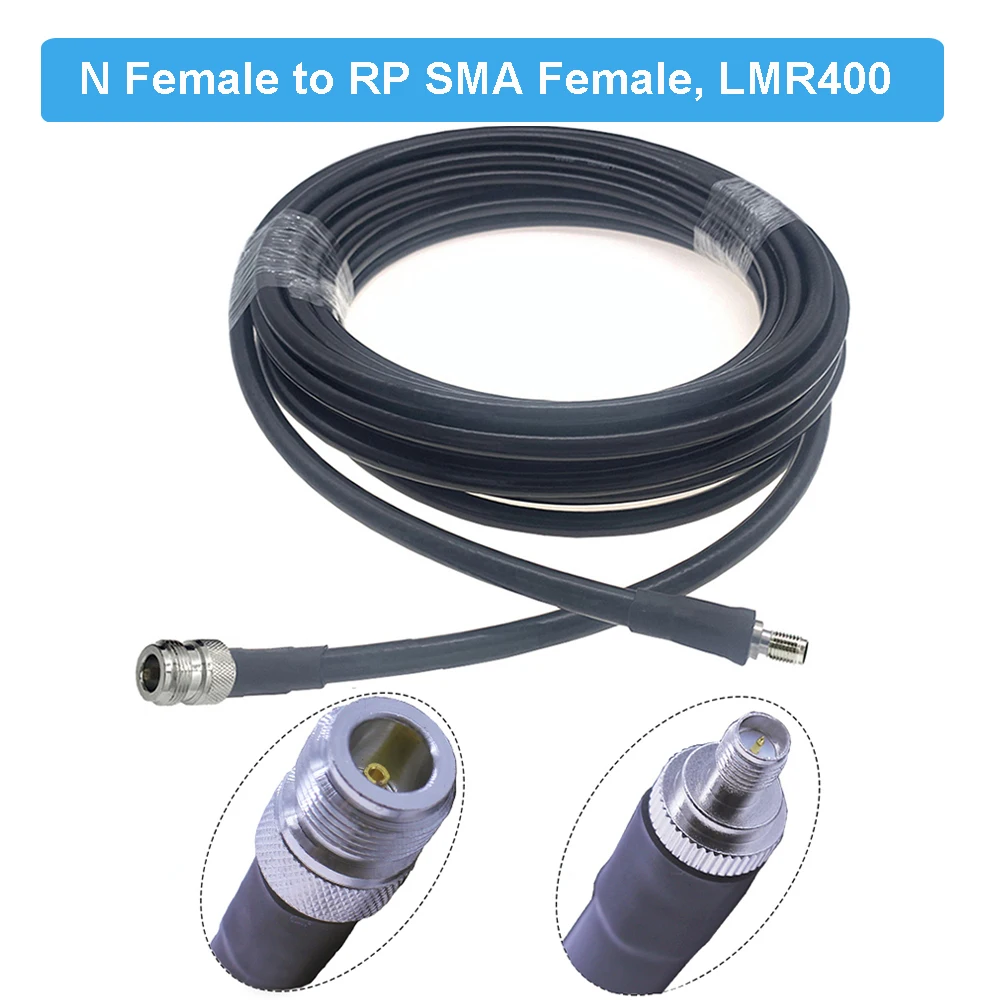 Кабель-удлинитель LMR400 разъем N/SMA 50 ом для усилителя сигнала 4G LTE | Обустройство