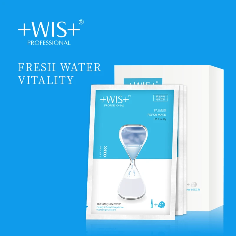 Маска для лица WIS Fresh Energy увлажняющая против морщин эластичная Успокаивающая уход