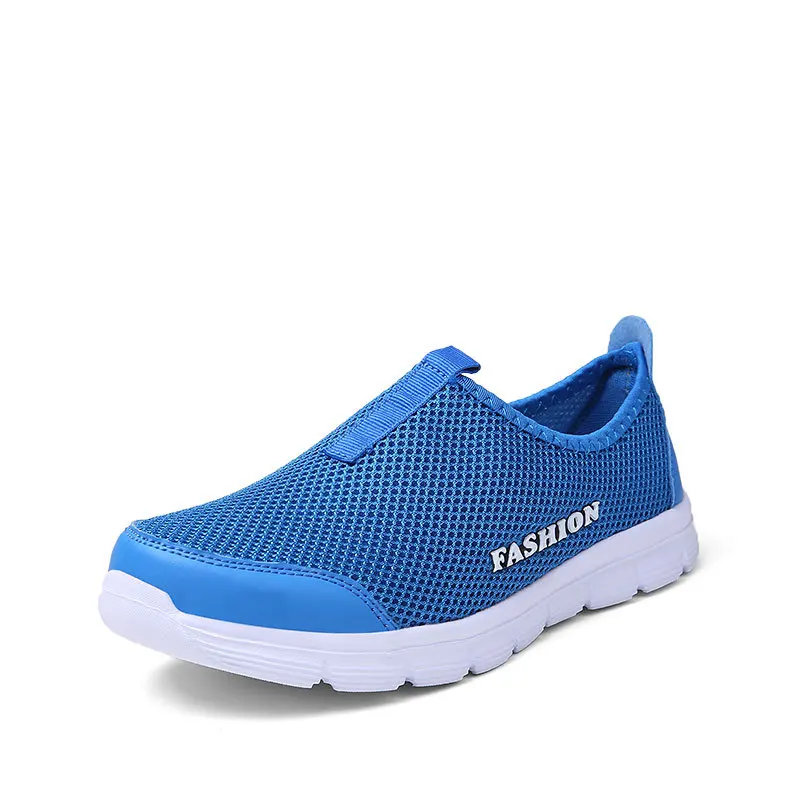 Summer 2018 New Men Shoes Sneakers Mesh Falt Casual Lofers Slip-on Low Cut Shallow Mouth Couple Non-slip Breathable | Обувь