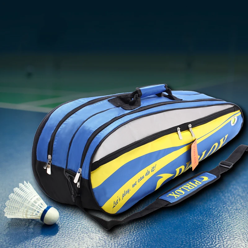 Badminton Bag 4~6 Packs With Independent Shoe Racket For Men And Women Shoulder Waterproof Racquet -40 | Спорт и развлечения