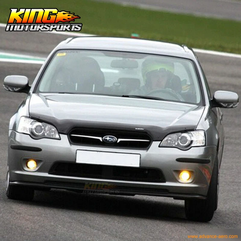 Подходит для 05-07 SUBARU LEGACY GT передний бампер спойлер боди JDM только PU Global БЕСПЛАТНАЯ