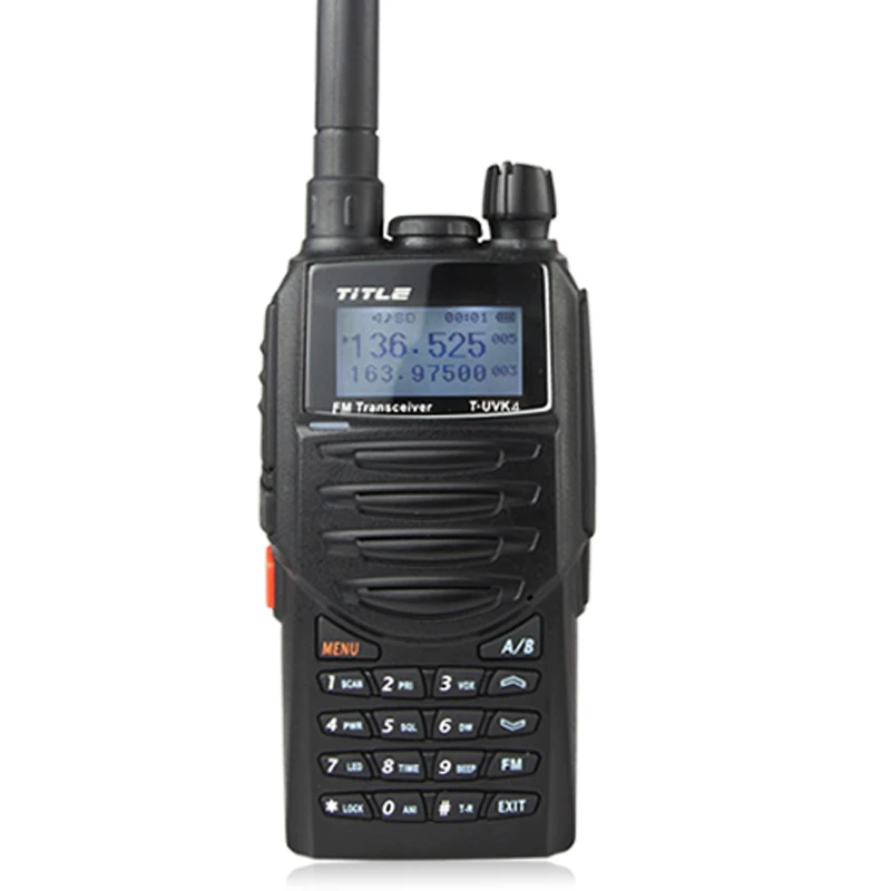 

(1 PCS)Black KSUN Protable Radio UV-K4PLUS Dual Band UHF VHF Two Way Radio for Baofeng UV-5R/BaoFeng UV-82 Walkie Talkie