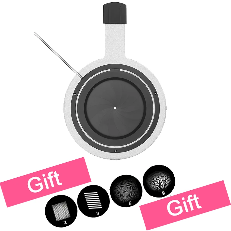 Регулируемое кольцо диафрагмы с листом радужной оболочки для оптического снуота