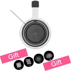 Регулируемое кольцо диафрагмы с листом радужной оболочки для оптического снуота насадка для проекции подарок с 4 графическими вставками для проектора gobo