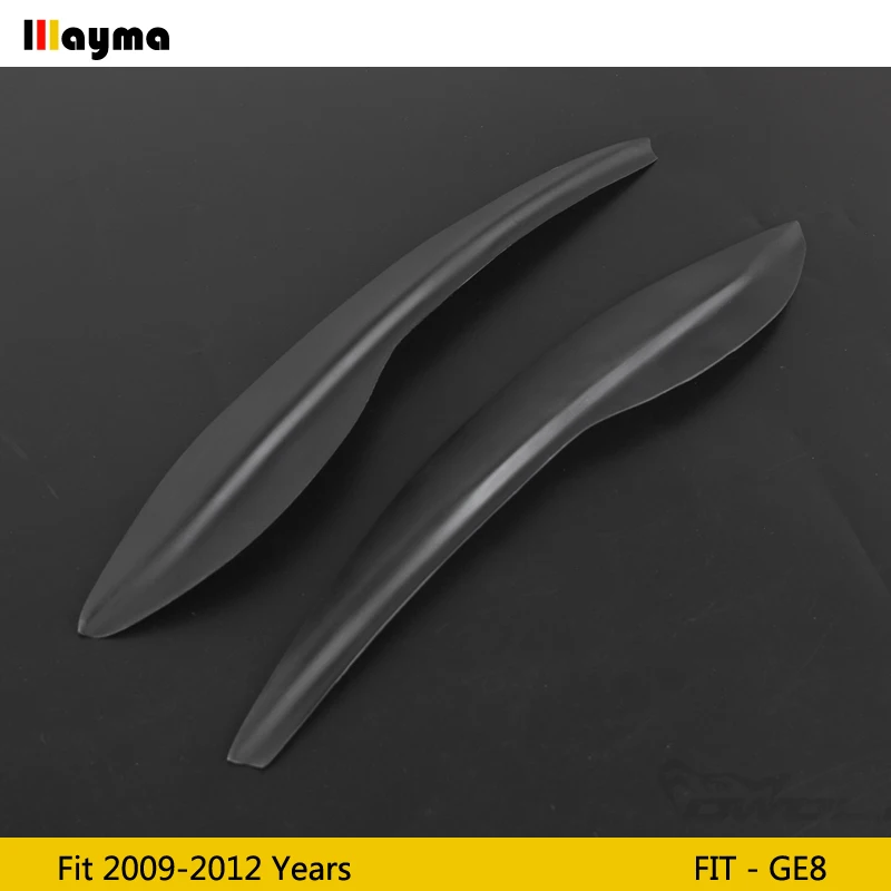 Декоративные Чехлы для фар из углеродного волокна веко Honda Fit 2009 2012 GE8