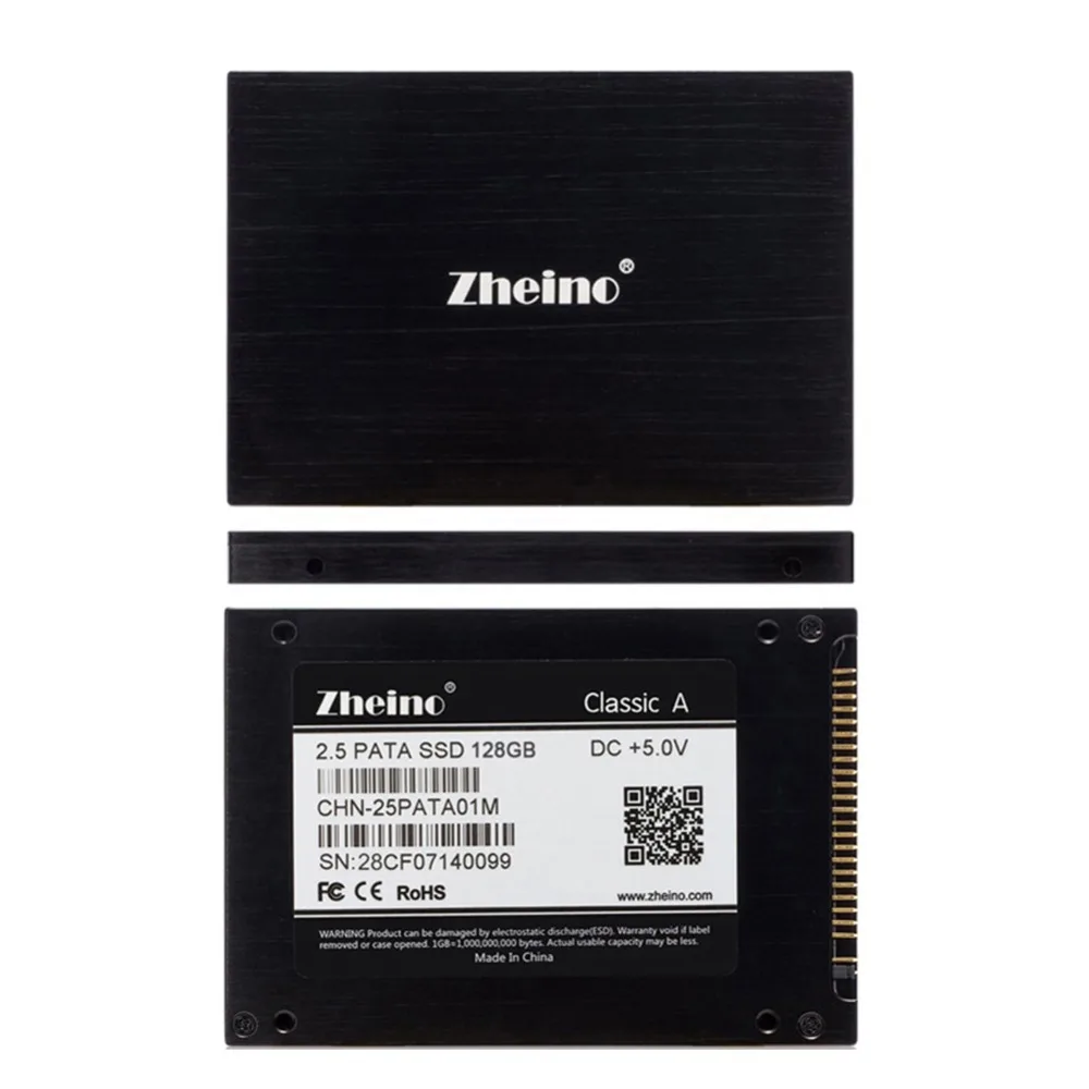 Zheino 2,5 дюймов IDE 128 Гб SSD 44PIN Внутренний твердотельный накопитель 2D MLC PATA 64 Гб 16 Гб жесткий диск для ноутбука