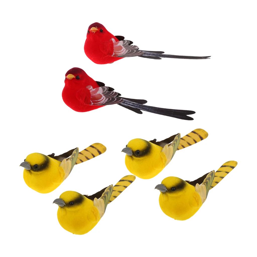 6 Artificially Realistic Decoration Bird Simulation House | Дом и сад