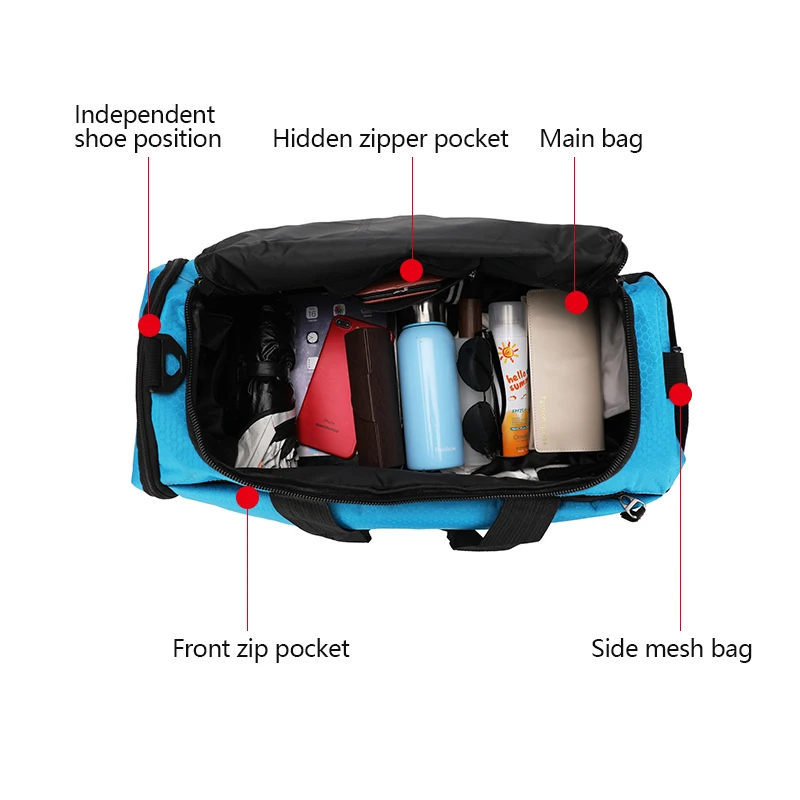 Хит продаж мужские дорожные сумки большая вместительность Женский багаж для