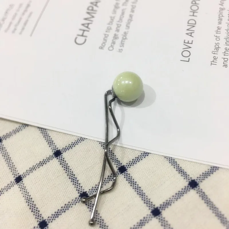 Новое поступление женские заколки для волос милые яркие цветные шарики