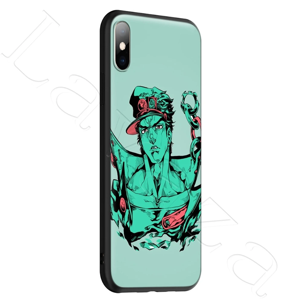 Мягкий силиконовый чехол Lavaza JOJO'S с невероятными приключениями для iPhone 12 Mini 11 Pro