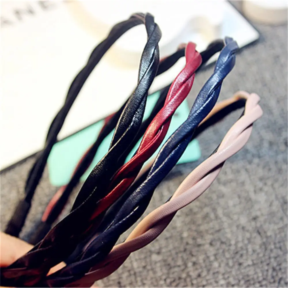 Модные женские туфли из искусственной кожи для девочек плетеные повязки на