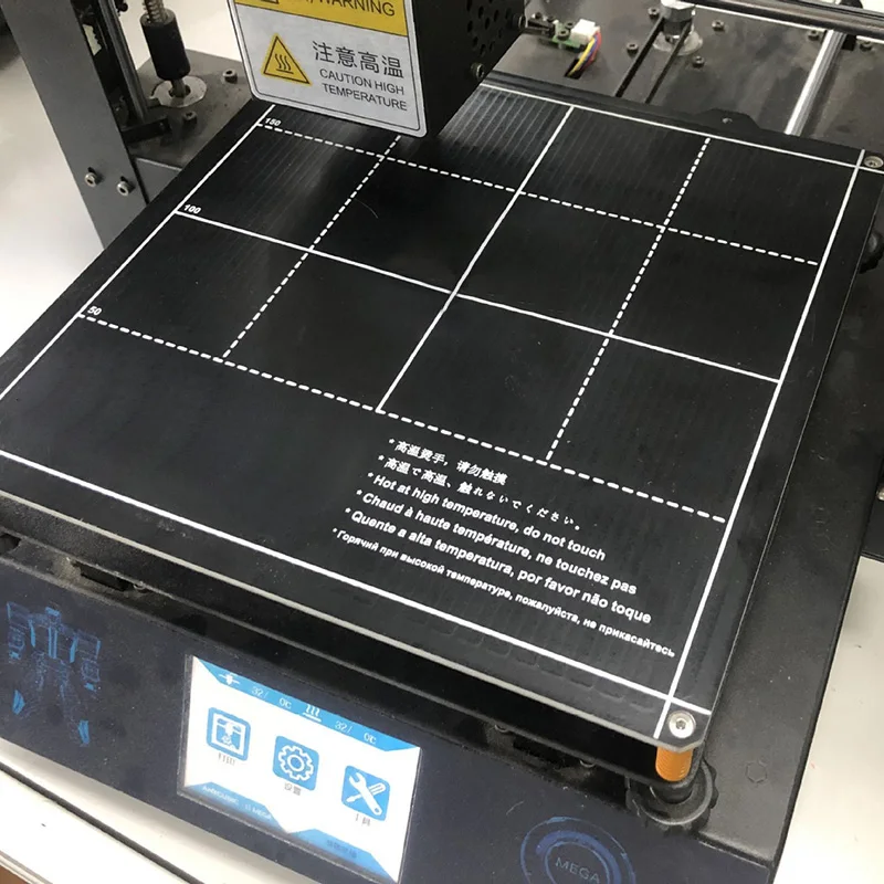 3D принтер с магнитным подогревом кровать теплопроводность 24 в части принтера