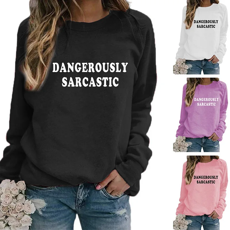 

Женская толстовка с длинным рукавом и надписью, свитшот, новинка 2021, Женский пуловер с напуском, джемпер, топы