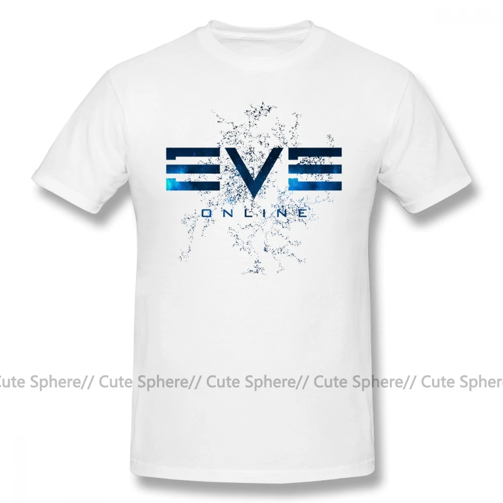Eve Online футболка уличная Мужская футболка 6xl с потрясающим принтом 100 хлопок футболка с коротким рукавом - Цвет: White