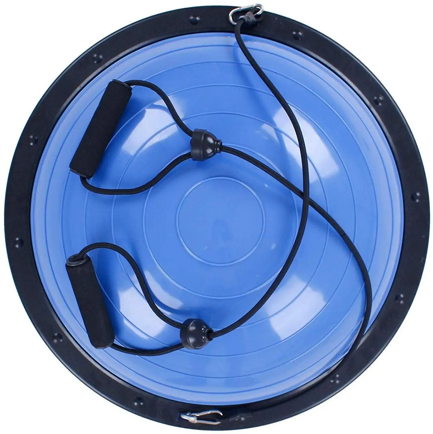 Тренировочный мяч VEVOR для баланса 23 дюйма тренировочный йоги синего цвета фитнес