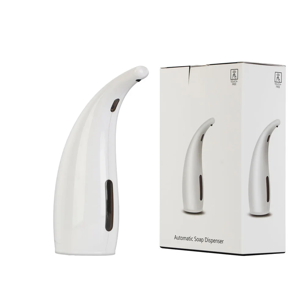 

300ml Induction Soap Dispenser New Pure Color Household Hotel Fully Automatic Waterproofing Infrared Resistant Soap Dispenser