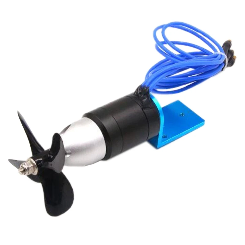 

IPX8 Waterproof Underwater Thruster 2838 350KV 2.4KG Thrust Brushless Motor with 55mm 60mm Propeller for ROV RC Boats CCW