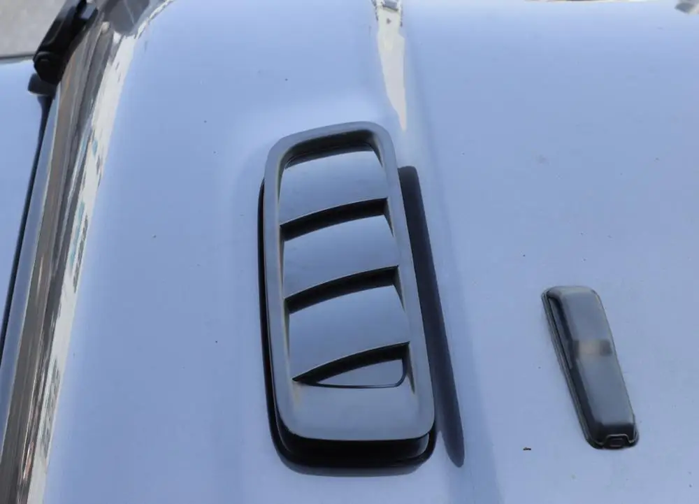 Решетка вентиляционного отверстия капота для Jeep Gladiator JT 2020 Wrangler JL 2018 2019 внешние