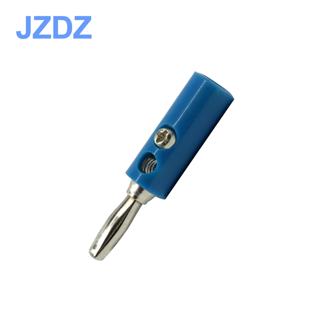 JZDZ J.10016 10 шт 4 мм разъем типа &quotбанан&quot четыре лезвия без сварки DIY аудио
