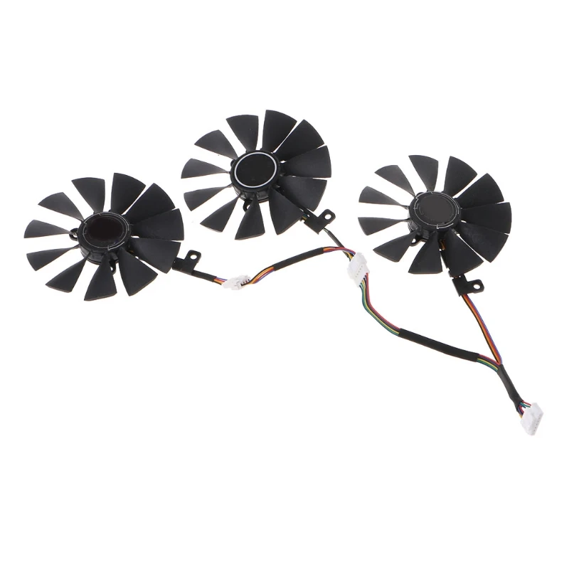  90MM T129215BU 7Pin Quiet VGA Fan Graphics Card Cooling for GTX1080Ti R9 390X/39012V 0.5A USB Powered | Компьютеры и офис